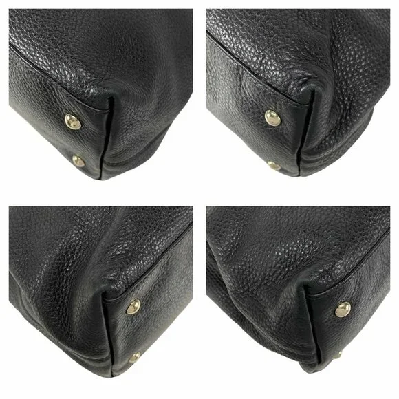 GUCCI Soho Black Leather Tote Bag 815-070325 - Picture 6 of 14